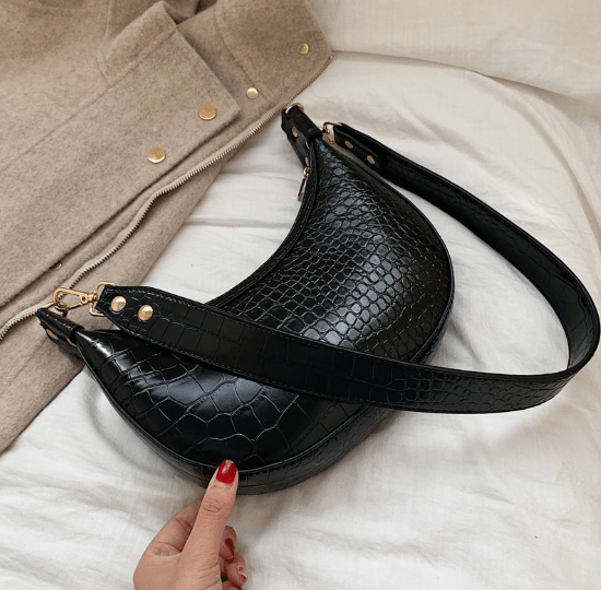 Kroofu bags Black Retro Women’s Crossbody Bag | Animal Print Handbag
